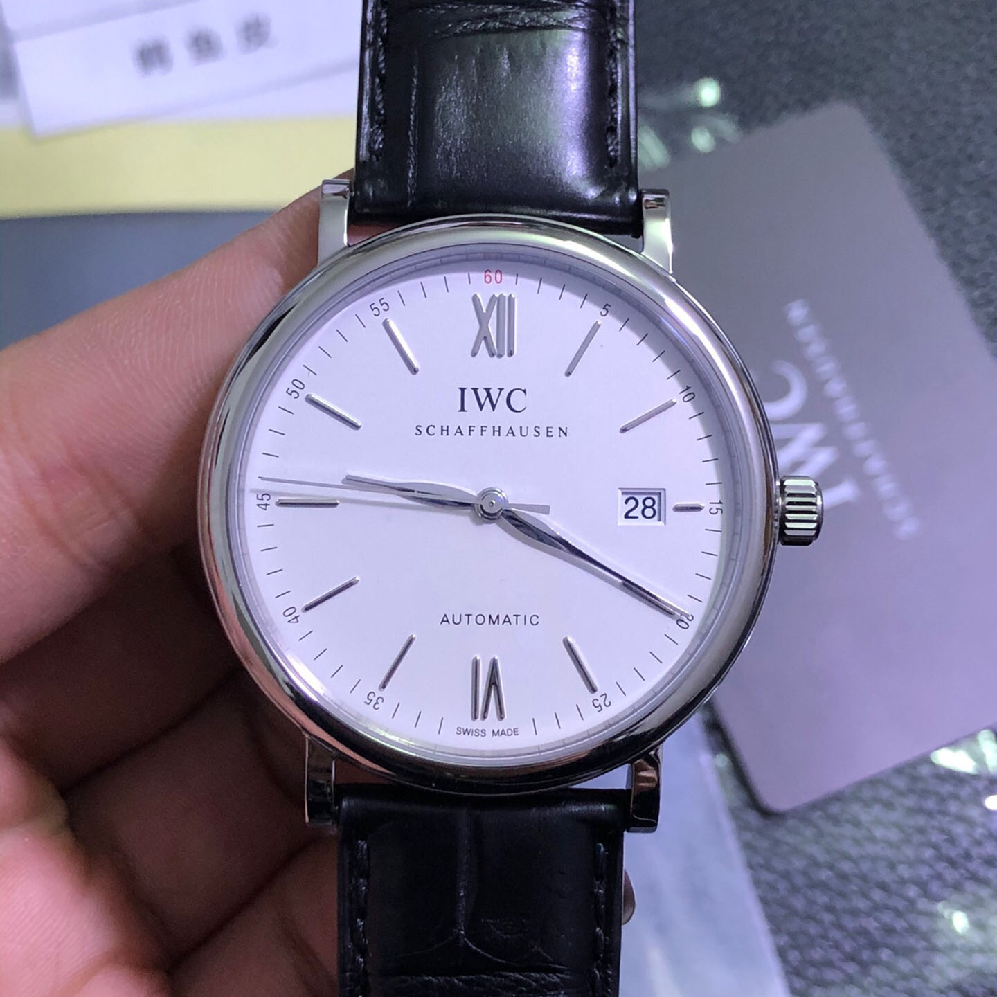 V7厂万国柏涛菲诺IW356501复刻男士机械手表