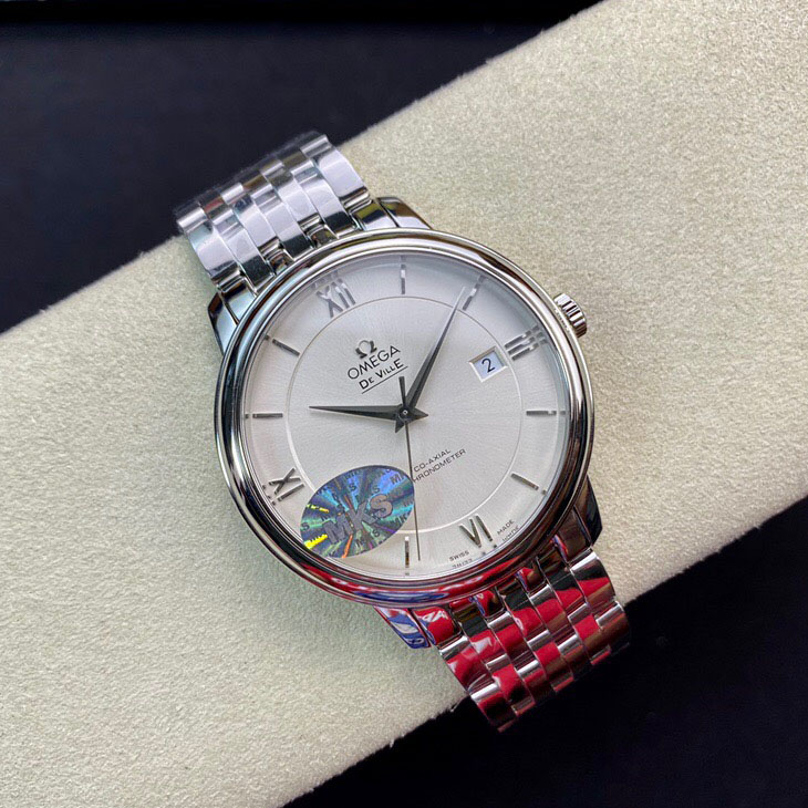 MKS厂欧米茄碟飞系列银色钢带复刻高仿男士机械手表