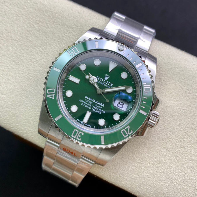 EW厂劳力士绿水鬼40mm高仿复刻男士手表Rolex