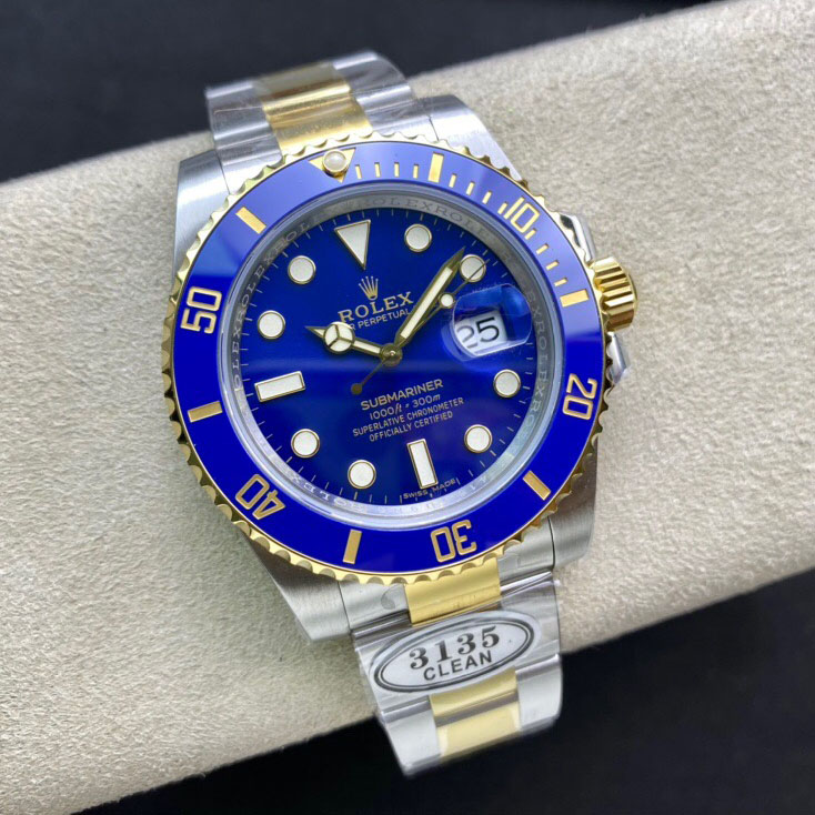 Clean厂C厂劳力士间金蓝水鬼40mm116613顶级复刻Rolex