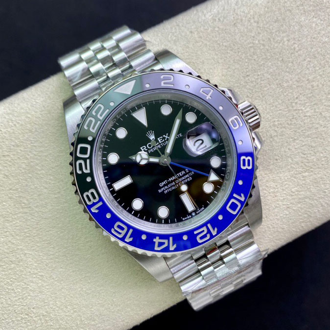 Clean厂C厂劳力士格林尼治GMT黑蓝圈顶级复刻手表Rolex