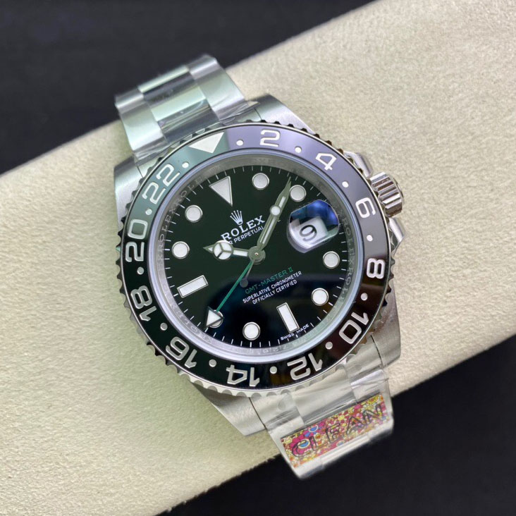 Clean厂C厂劳力士格林尼治GMT全黑圈顶级复刻手表Rolex