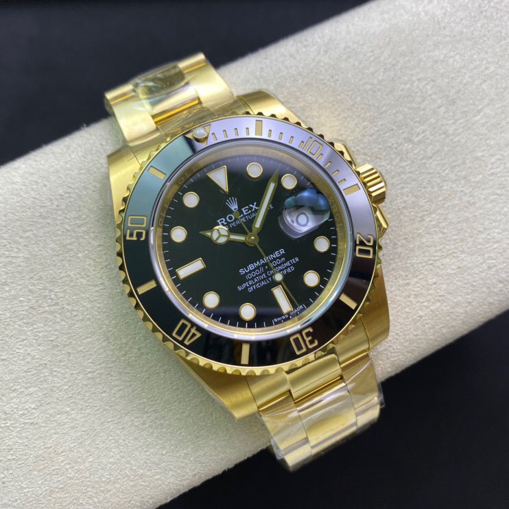 EW厂劳力士全金黑水鬼40mm高仿复刻男士手表Rolex